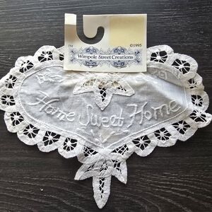 Wimpole Street Creations Lace Doily Vintage 1995